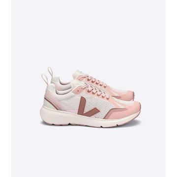 Dámské Obuv Veja CONDOR 2 ALVEOMESH Beige/Pink | CZ 497PJJ